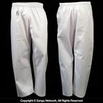 Middleweight Classic White Karate Pants...